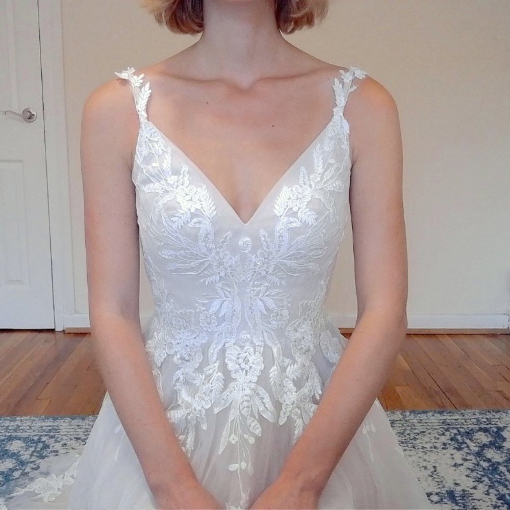 Azazie Delaina wedding dress